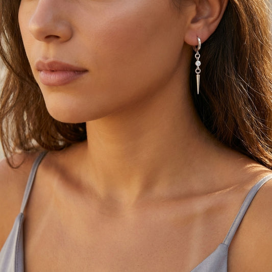 עגילי Rioz Silver