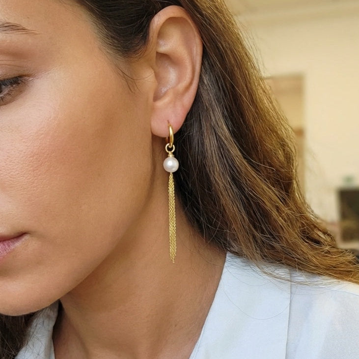 עגילי Yoro Silver