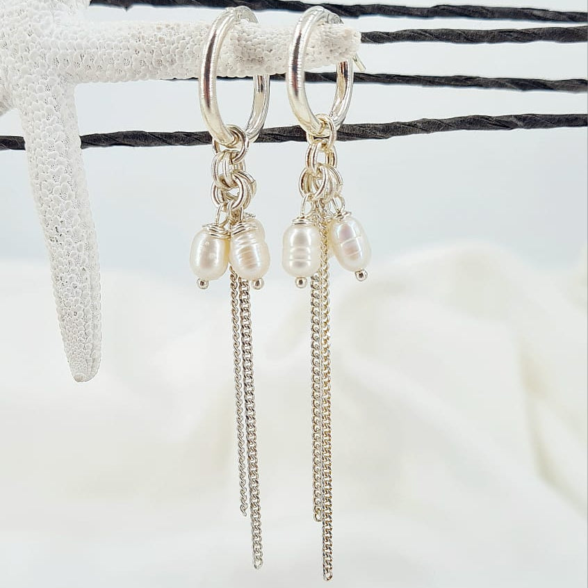 עגילי Cea Silver