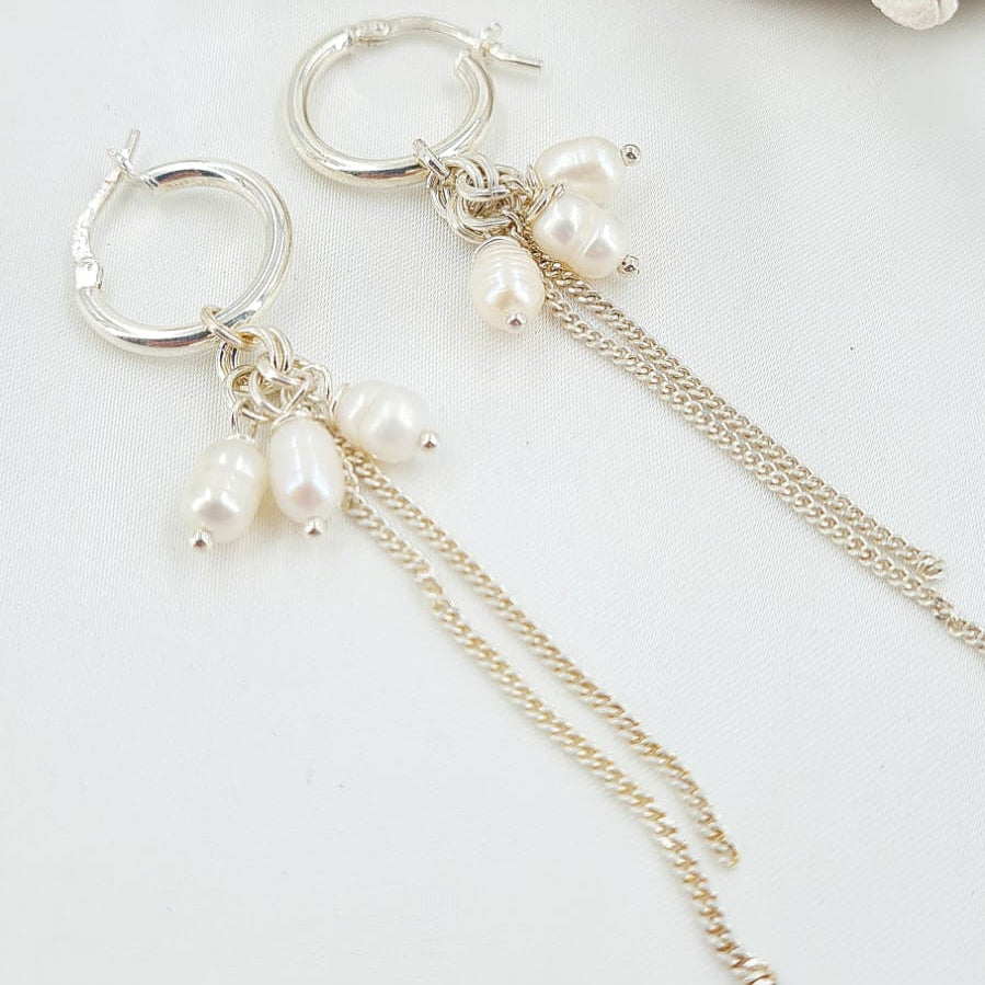 עגילי Cea Silver