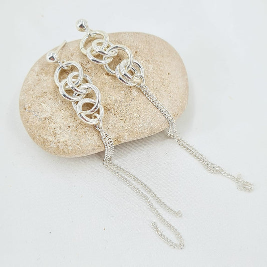 עגילי Moura Silver