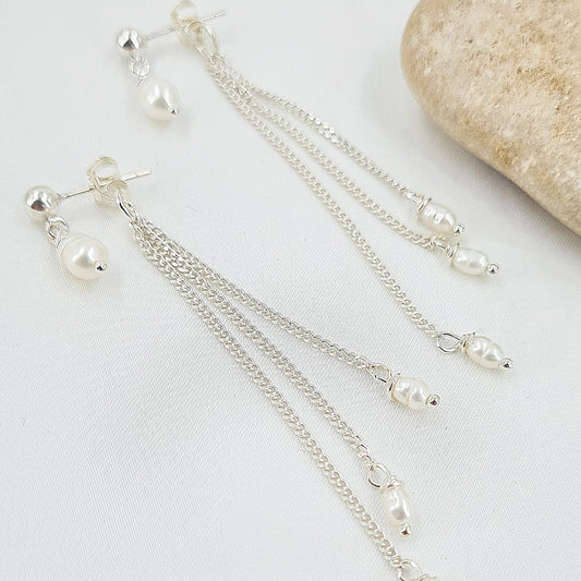 עגילי Beze Silver